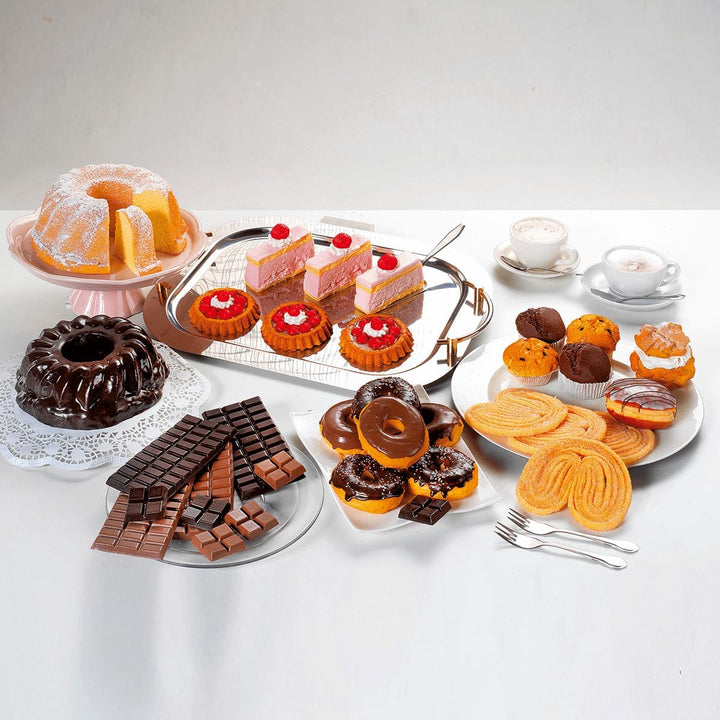 Deko Schoko Muffin Kleingebäck Lebensmittel-Attrappe, Imitat, Fake Dekoration 7 cm