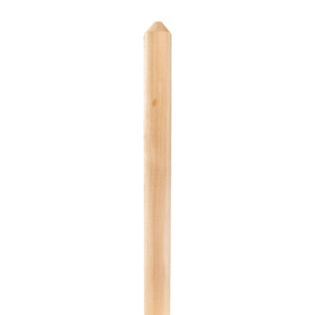 Mega Holz Zaunlatten Paket " Mallorca " 10 Stück aus Lärchenholz 120 cm Höhe Halbpalisade Zaun Brett