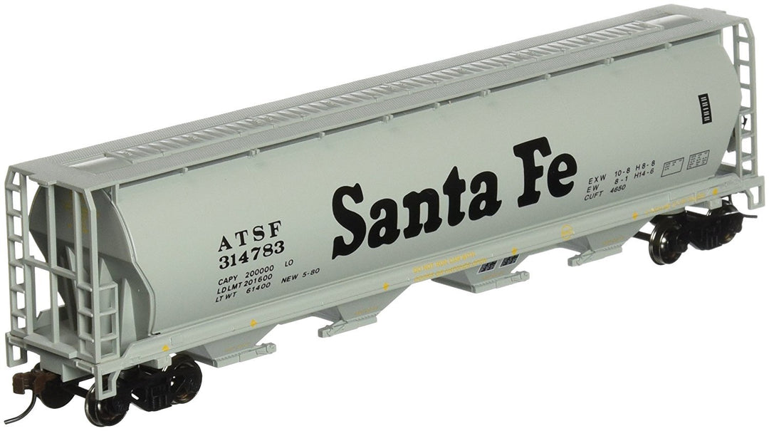 Bachmann Züge Santa Fe 4 Bay Zylindrische Getreide Hopper