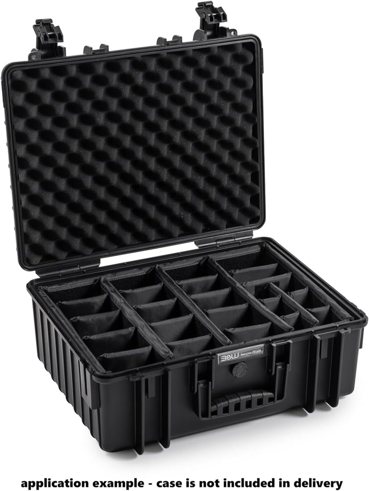 B&W International GmbH - variable Facheinteilung für unseren Robusten Outdoor Transportkoffer - Typ