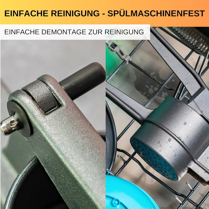 Thiru Spätzlepresse Kombipack - Klassische Spätlze & Knöpfle (Rundloch) - Testsieger 2024-60 Tage ri