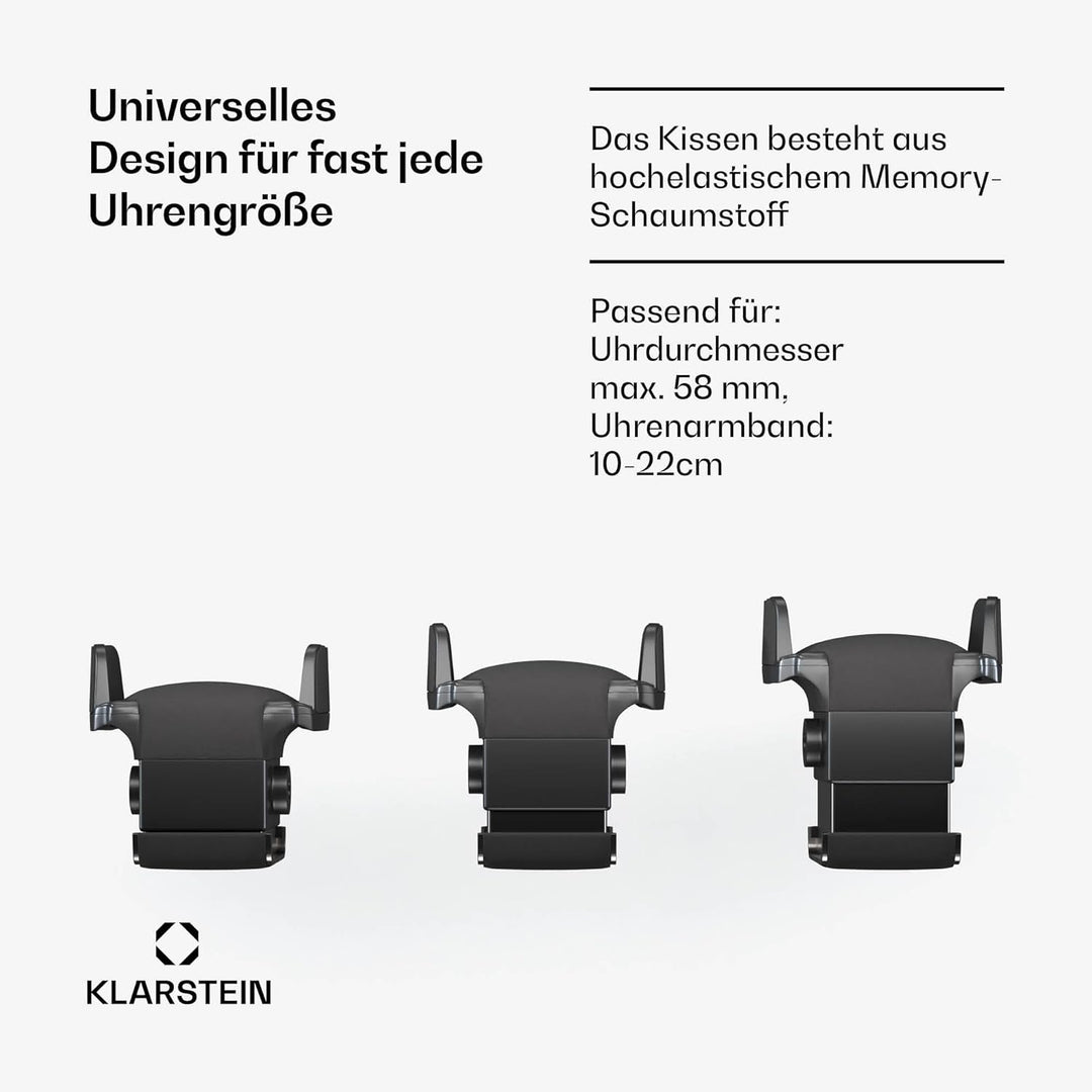 Klarstein ChronoVault Uhrenbeweger für 5 Uhren – Automatik-Uhrenbeweger mit Leisem Japanischem Motor