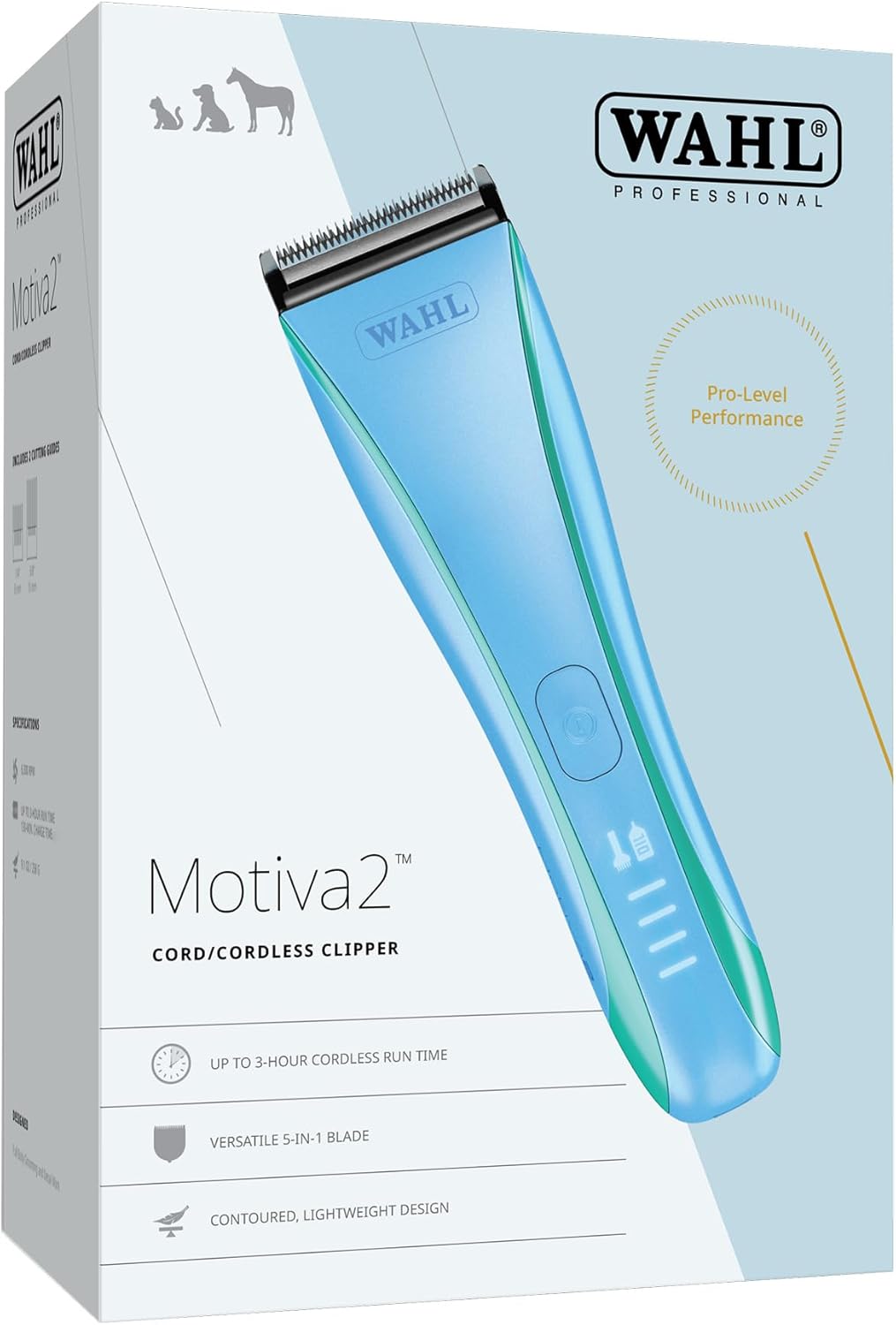 Wahl Motiva 2 Blue Ivy Schermaschinen-Set, Blau