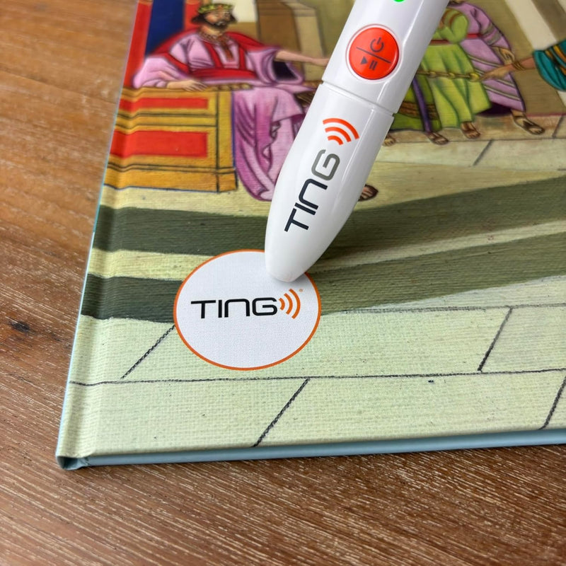 Der TING Stift, der Bücher zum Leben erweckt. Perfekt für Kinder und Erwachsene zum Lernen, Lesen un