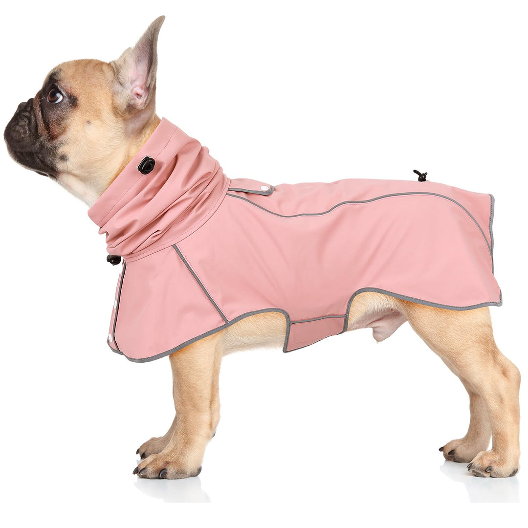 Hunderegenmantel - Wasserdichter Regenjacke für Hunde, Einstellbare Regenmantel für Mittlere, Grosse