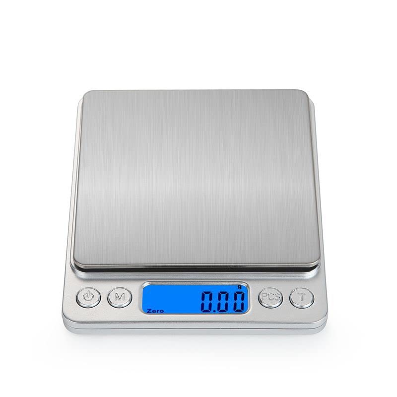 Ziyan Digitale Küchenwaage Haushaltswaage Küchen Waage Digitalwaage 2kg / 0.1 Gramm