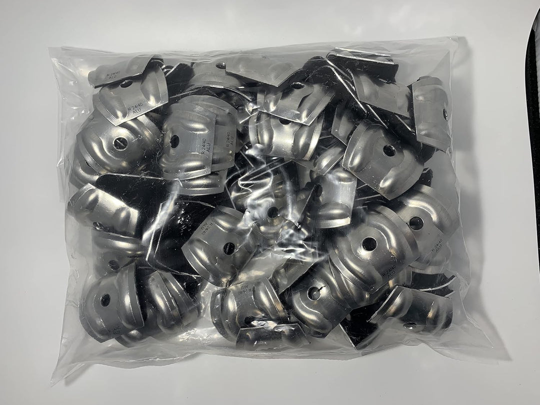 Kalotten Aluminium 100 Stück Welle Sinus Profil 76/18 Wellplatten Lichtplatten