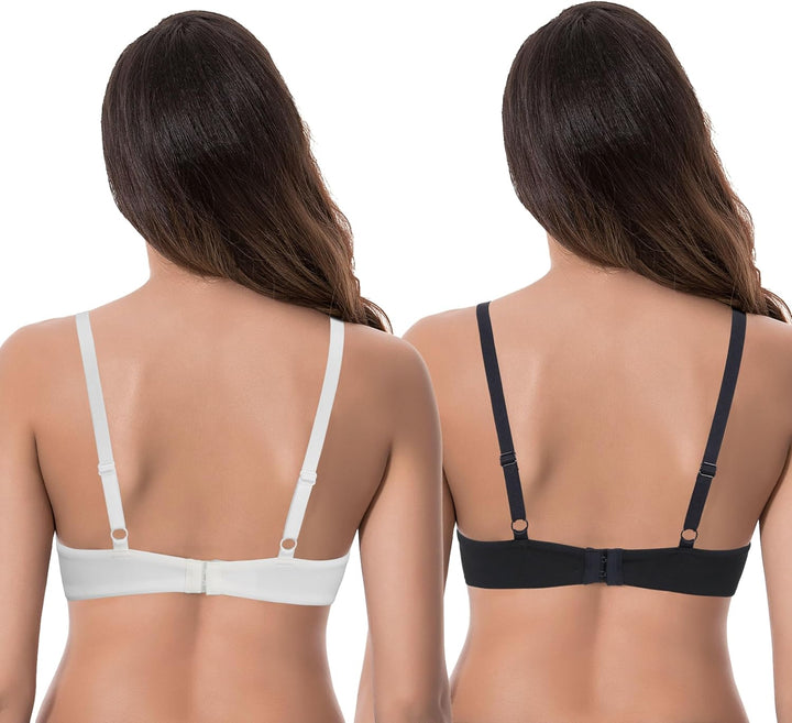 Curve Muse Damen Übergrösse Fügen Sie 1 und eine halbe Tasse hinzu Hochdrücken Bügel Spitzen-BHS 70B
