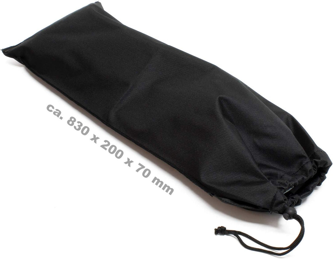 Wiltec Outdoor Hundebett Hundereisebett Schlafplatz Katzenliege L 92 x 77 x 20 cm Schwarz bis 50 kg