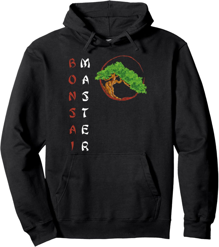 Bonsai Züchter Miniatur Pflanzen Bäume Japan Pullover Hoodie