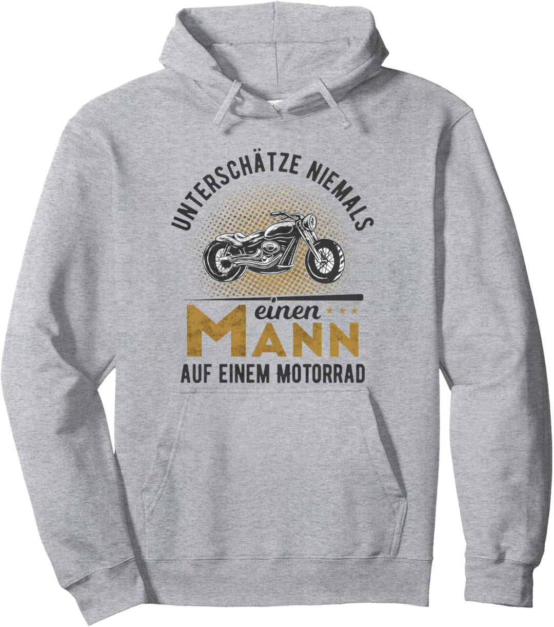 Motorrad Motorradfahren Spruch Biker Motorradfahrer Pullover Hoodie