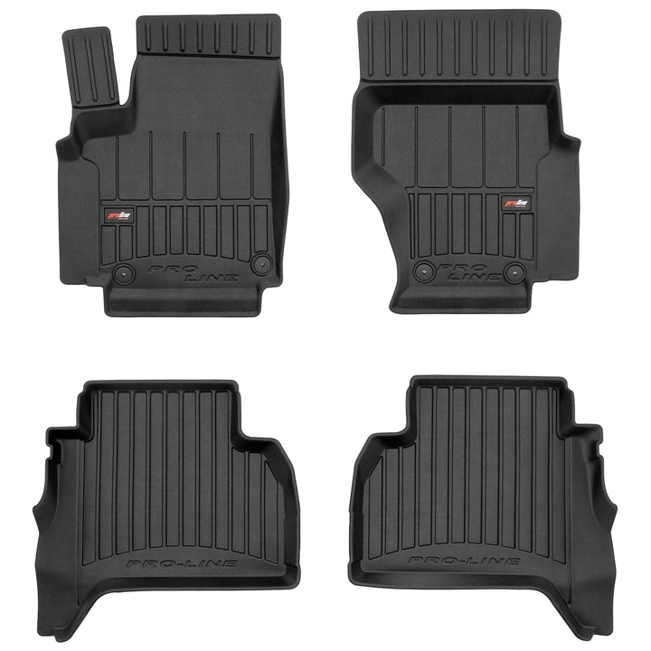 M MOTOS Gummimatten Auto Fussmatte passt für Volkswagen Amarok I 2009-2021 Verbessern Sie Ihren Reis