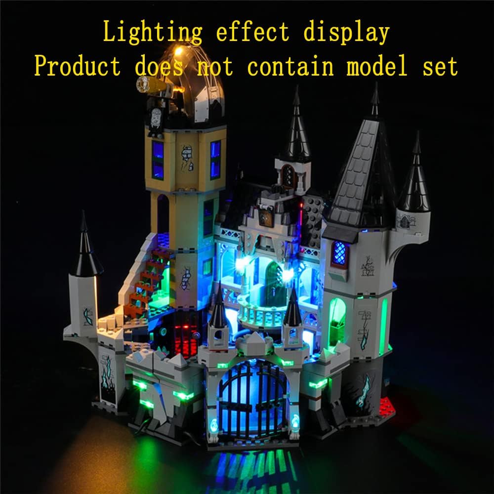 GEAMENT LED Licht-Set Kompatibel mit Lego Geheimnisvolle Burg (Mystery Castle) - Beleuchtungsset für
