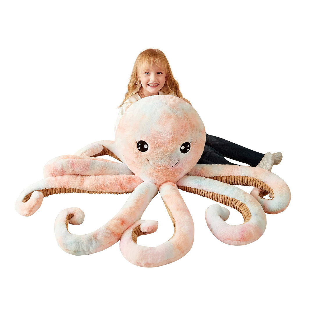IKASA Gross Krake Octopus Stofftier Riesenkrake Plüschtiere für Kinder,75cm Gross Kuscheltier Plüsch