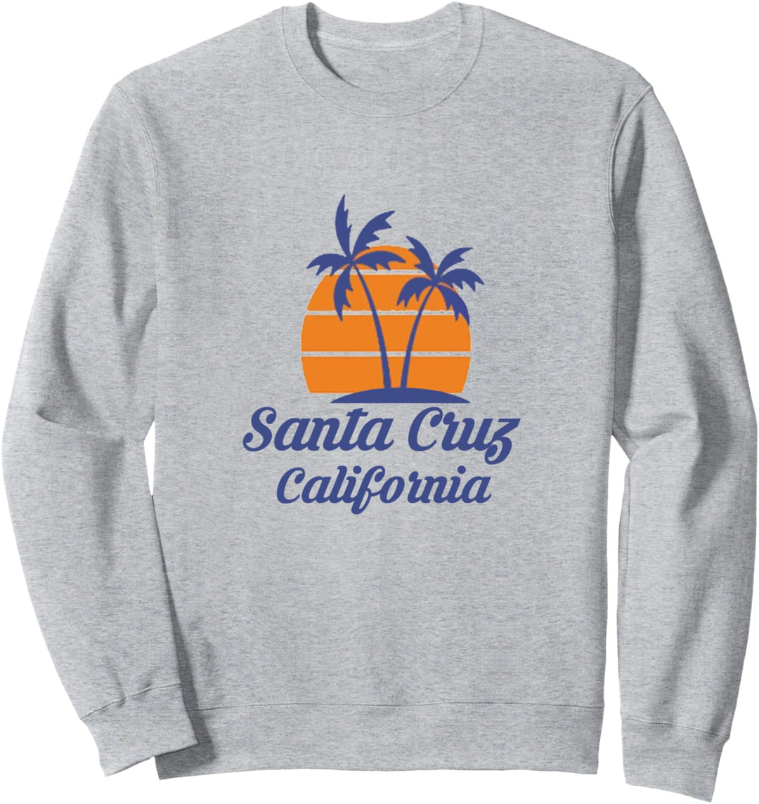 Santa Cruz California CA Beach City State Sweatshirt