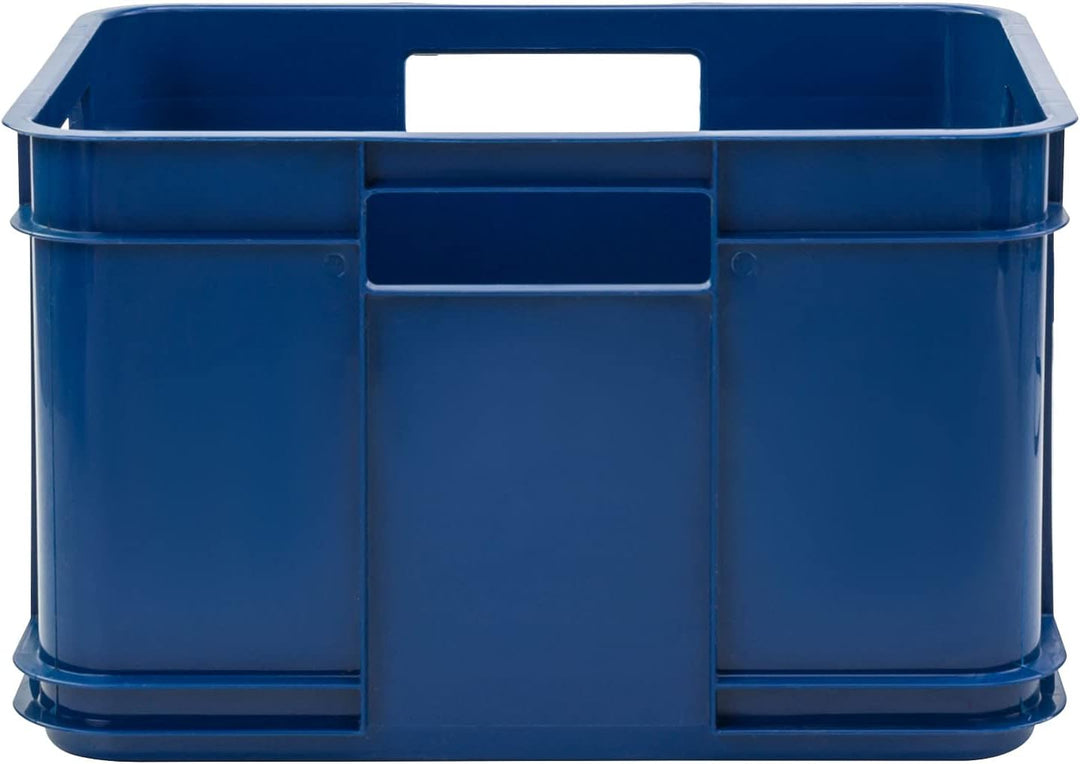 PAFEN 9x Euro Stapelbox Bruno Eco Blau Euro-Box Stapelkasten 16L Transport Eurobehälter 9x 16L Blau,