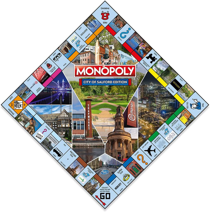 Winning Moves Salford Monopoly Brettspiel, Salford