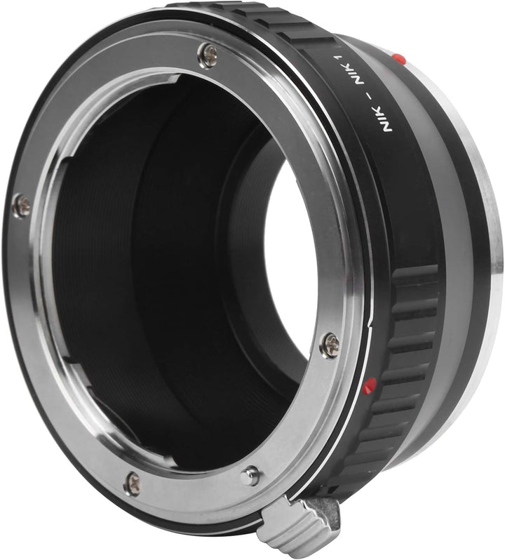 VBESTLIFE Objektivadapter für Nikon F Mount Mount für Nikon 1 Mount Camera für Nikon J1, J2, J3, J4,