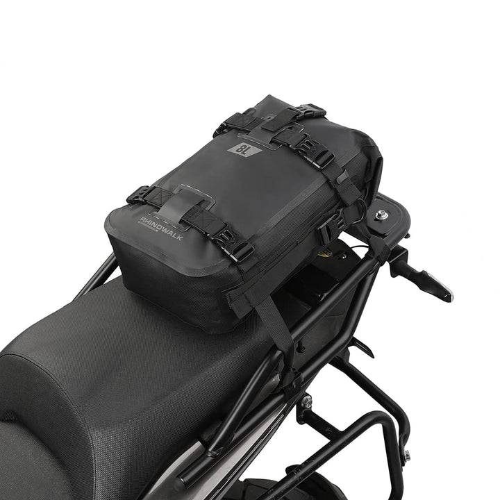 Rhinowalk Multifunktionale Motorradtasche Hecktasche Motorradgepäck 8L Motorradkoffer Satteltaschen