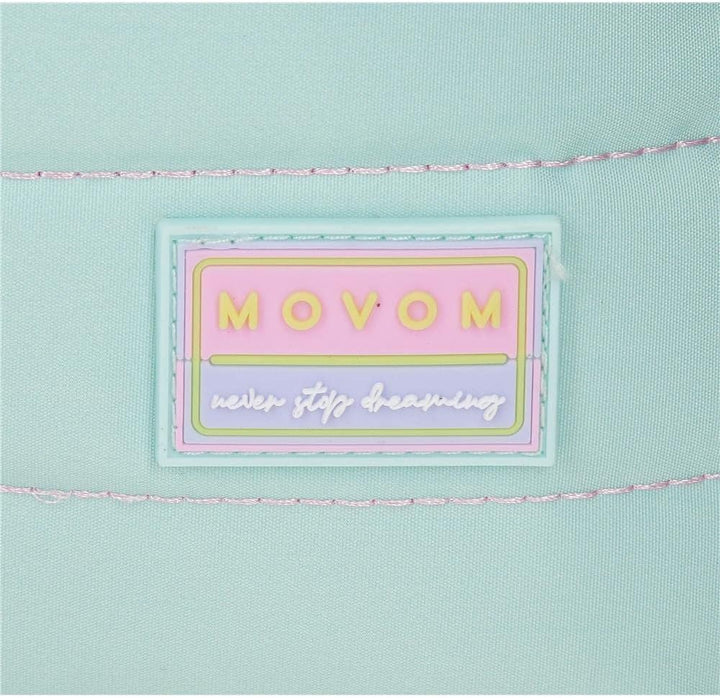Movom My Favourite place Rucksack Sack Mehrfarbig 32x42 cm Polyester Tasche mit Kordelzug, Tasche mi