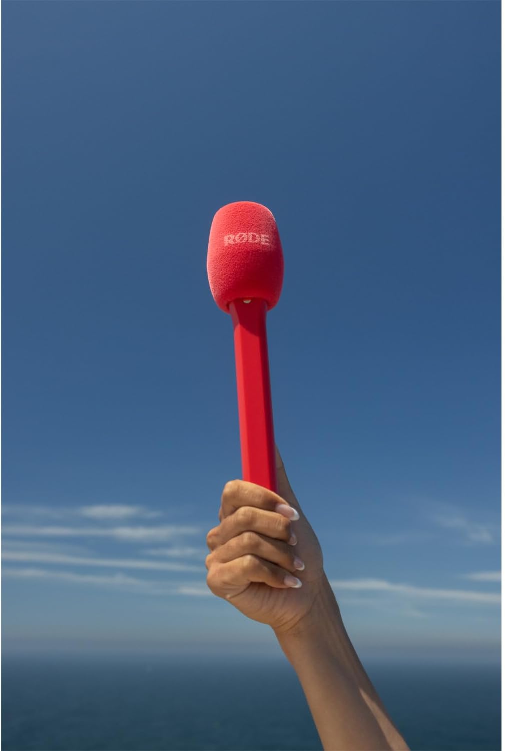 Rode Interview Micro Handadapter für Wireless Micro Mikrofon-System Rot mit keepdrum Mikrofasertuch