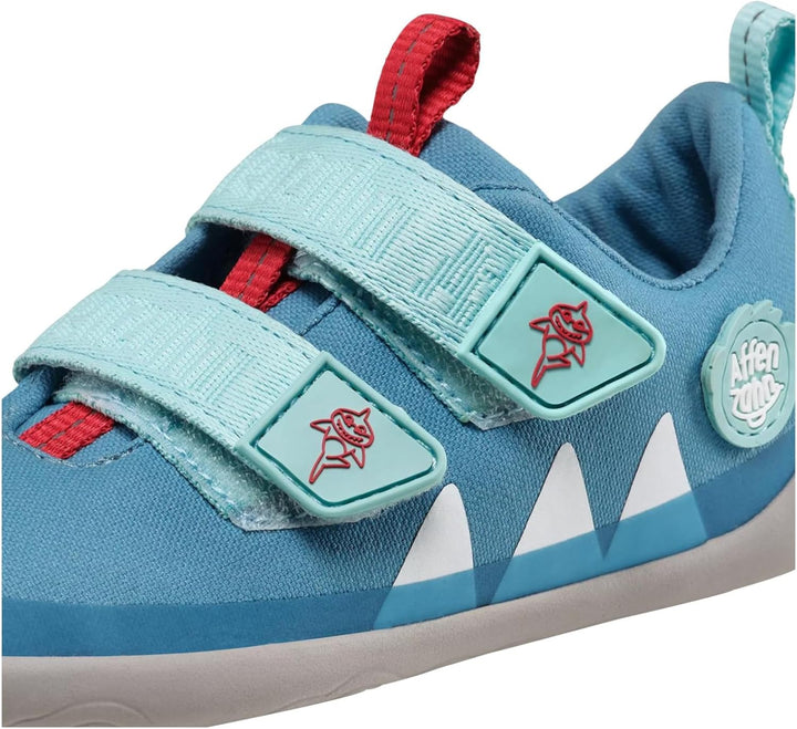 Affenzahn Barfussschuh Baumwolle Lucky Klettverschluss Vegan rutschfest Flexibel für den Sommer in G