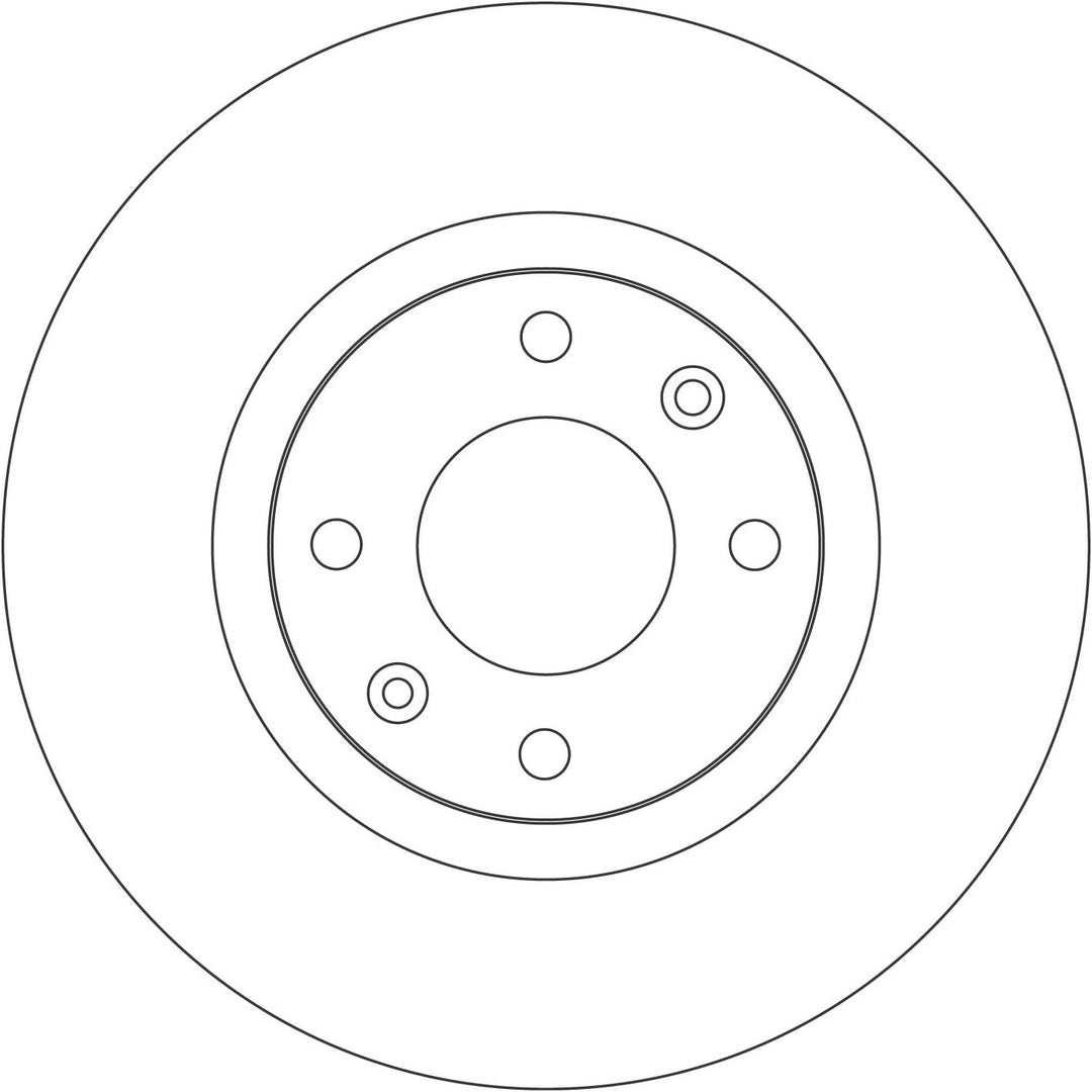 ABS 17338 Bremsscheiben - (Verpackung enthält 2 Bremsscheiben)
