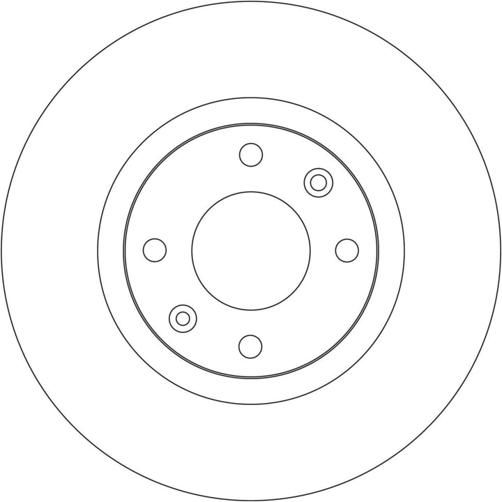 ABS 17338 Bremsscheiben - (Verpackung enthält 2 Bremsscheiben)