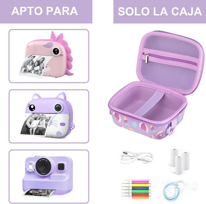 Leayjeen Sofortkamera-Set für Kinder, kompatibel mit Uleway/Hangrui/Toyogo/Gofunly/Ushining, 3 bis 1