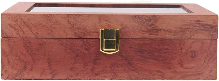 soudesileim 10 uhren aufbewahrungsbox holz, Uhrenbox mit Herausnehmbaren uhrenhalter, watch box mit