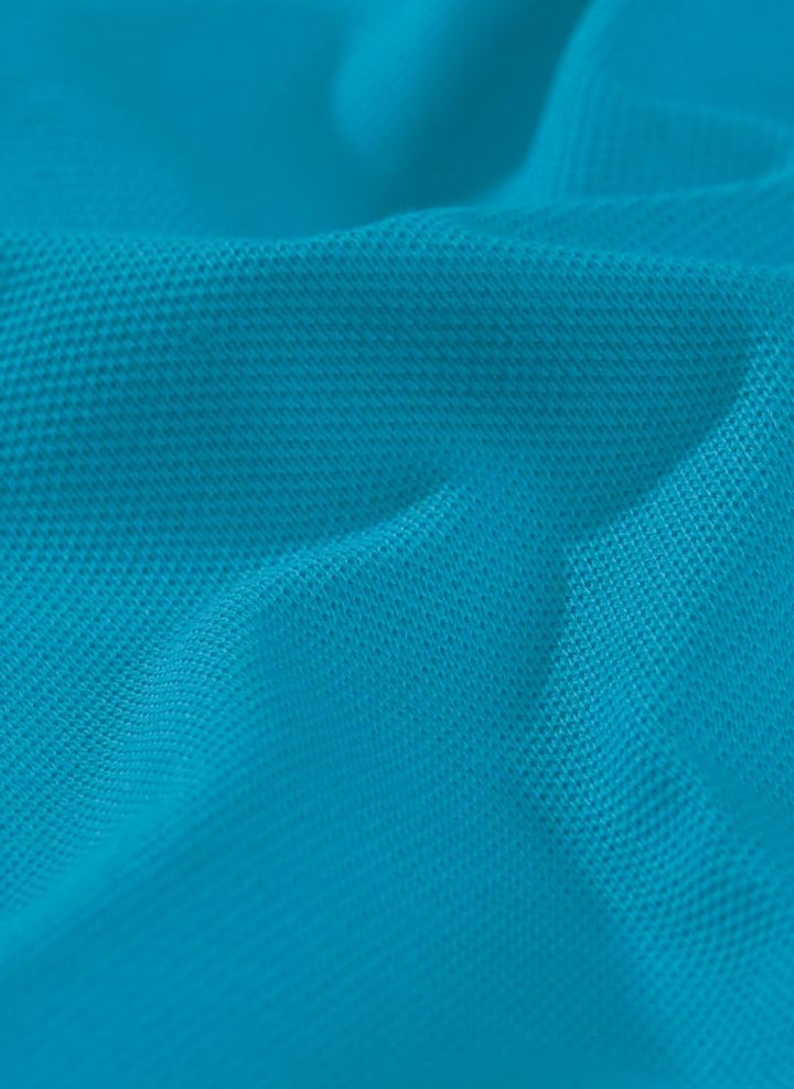 Trigema Damen Polo-Shirt Deluxe Piqué 4XL Azur, 4XL Azur