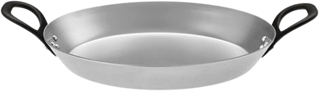 Rösle 26401 Eisen-Servierpfanne (24 cm mit Gussgriffen), 24 cm