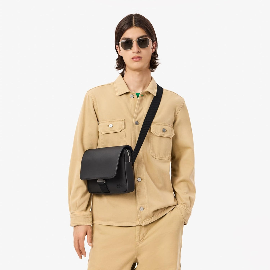 Lacoste Herren Nh4428hc Tasche, Schwarz, Einheitsgrösse Einheitsgrösse Schwarz, Einheitsgrösse Schwa