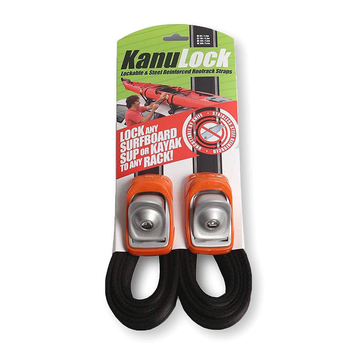 Kanulock Lockable Tiedown Set 3.3m /11 FT 0 3.3 m, 0 3.3 m
