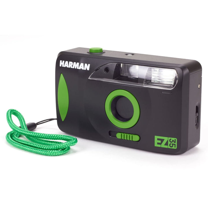 Ilford Harman Wiederverwendbare motorisierte Kamera mit Blitz und HP5+ 35 mm 36 Belichtungsfolie