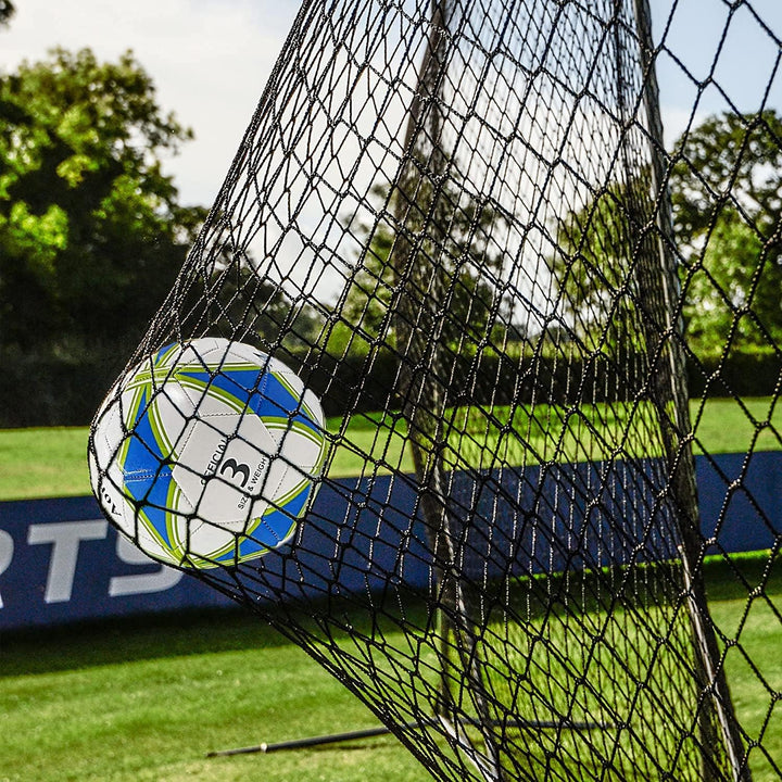 Aoneky Fussball Backstop Netz 3x3M/ 3x6M | quadratisches Netz 10x10cm No Knot | Fussball-Containment