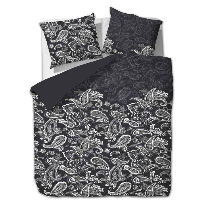 etérea Microfaser Bettwäsche Paisley Life 200x200 3er Set - Bügelfrei mit Reissverschluss - nach Oek