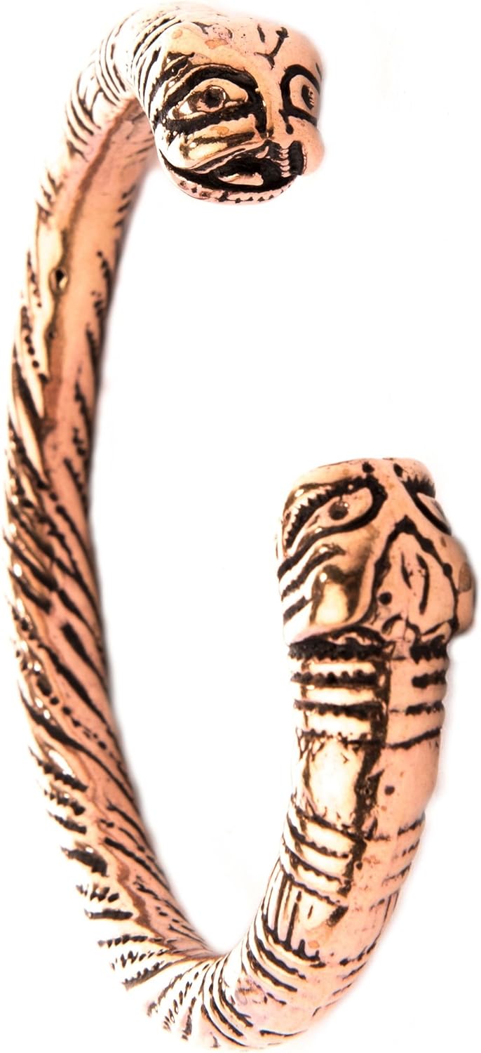Windalf Wikinger Armreif MELDUNA Ø 5.3 cm Nordischer Schmuck Vikings Armschmuck Boho Vintage Hochwer