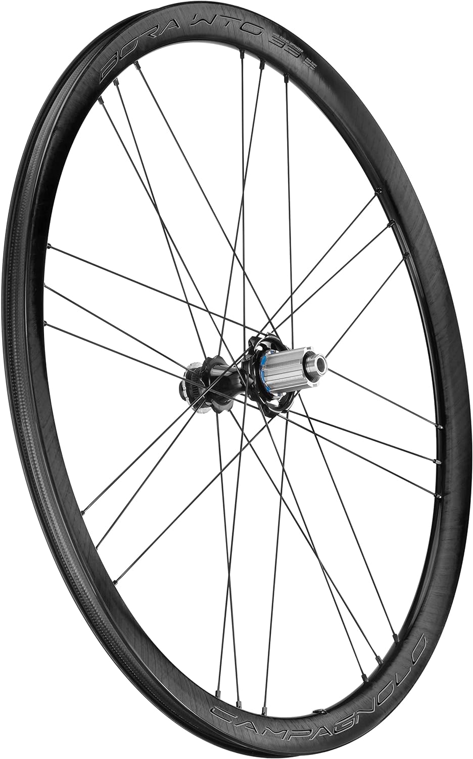 Campagnolo Unisex – Erwachsene Bora Wto 33 Dark Rennradreifen, Schwarz