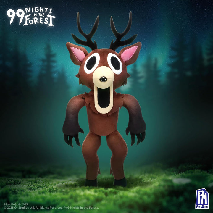 99 Nights – Offizielles Deluxe-Plüschtier von Deer | Premium-Plüschtier mit Fantasy-Details | Roblox