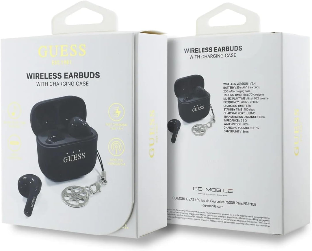 Guess Bluetooth Wireless Headphones, Geniessen Sie Mode als Lifestyle mit diesen verstellbaren Kopfh
