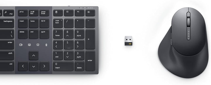 Dell Premier-Tastatur und Premier-Maus als Set – KM900 - Tastatur US (QWERTZ) KM900 - (US Internatio