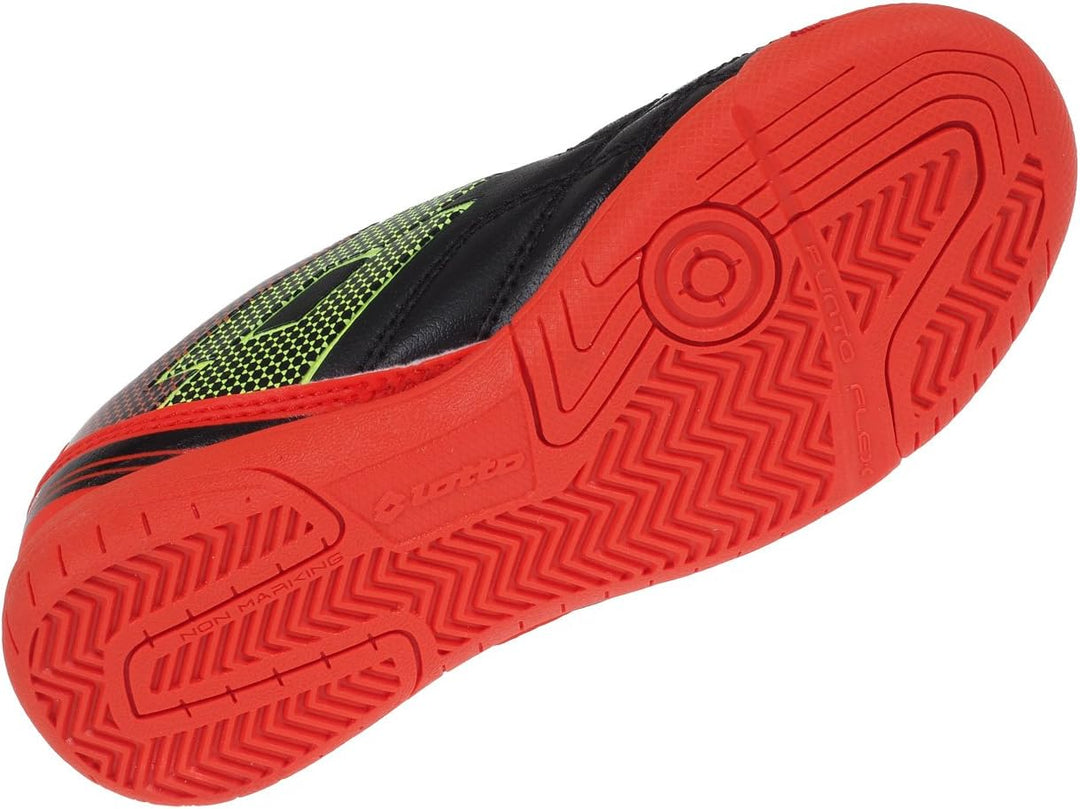 Lotto Spider XI ID Junior L, Jungen, Black/Yellow Safety 36 EU Black Yellow Safety, 36 EU Black Yell