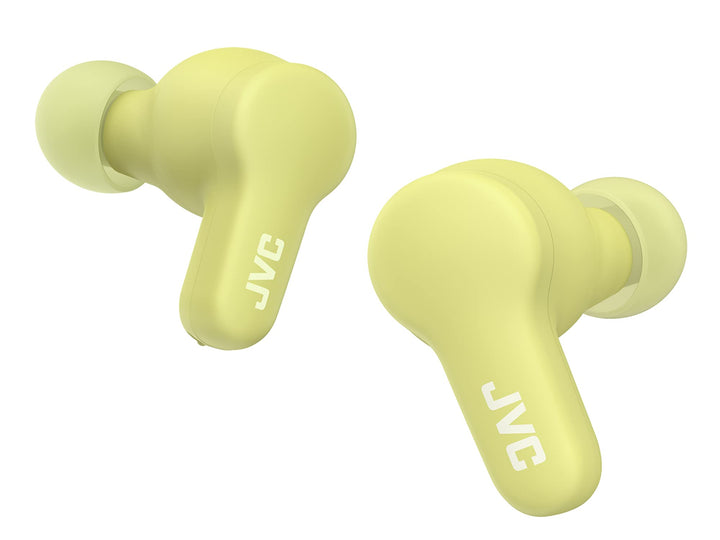 JVC HA-Z77T-G Gumy True Wireless Kopfhörer mit weichen Elastomer Ohrstöpseln, 3 Sound-Modi, Bluetoot