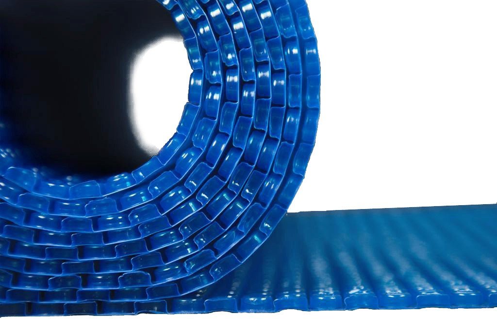 Teichabdeckung Isolierfolie Noppenfolie blau Winter Folie Anti EIS Pool Teich Isolierung 200cm breit
