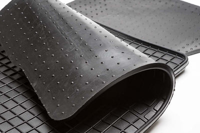 PETEX Gummimatten passend für 208 ab 04/2012-10/2019 / 2008 ab 06/2013 Fussmatten schwarz 4-teilig