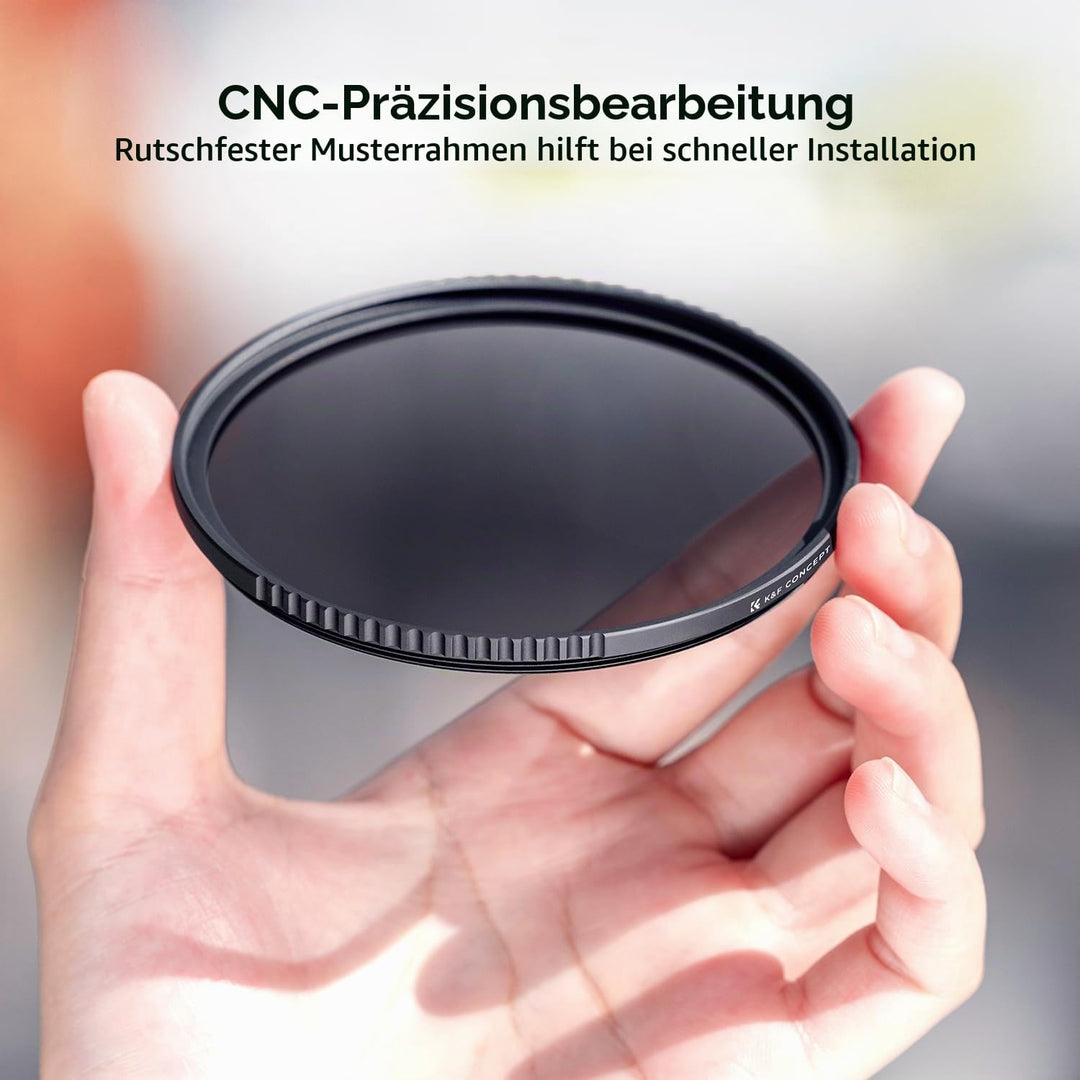 K&amp;F Concept Nano K-Serie Filter Set 67mm UV Filter,Polfilter (CPL),Objektivdeckel&amp; Aufbewahrungstasc