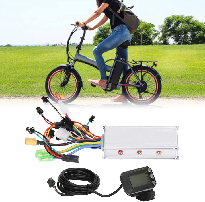BuyWeek Brushless Motor Controller Kit, 36V 48V 500W Bürstenloser Motor Controller LCD Anzeigefeld K