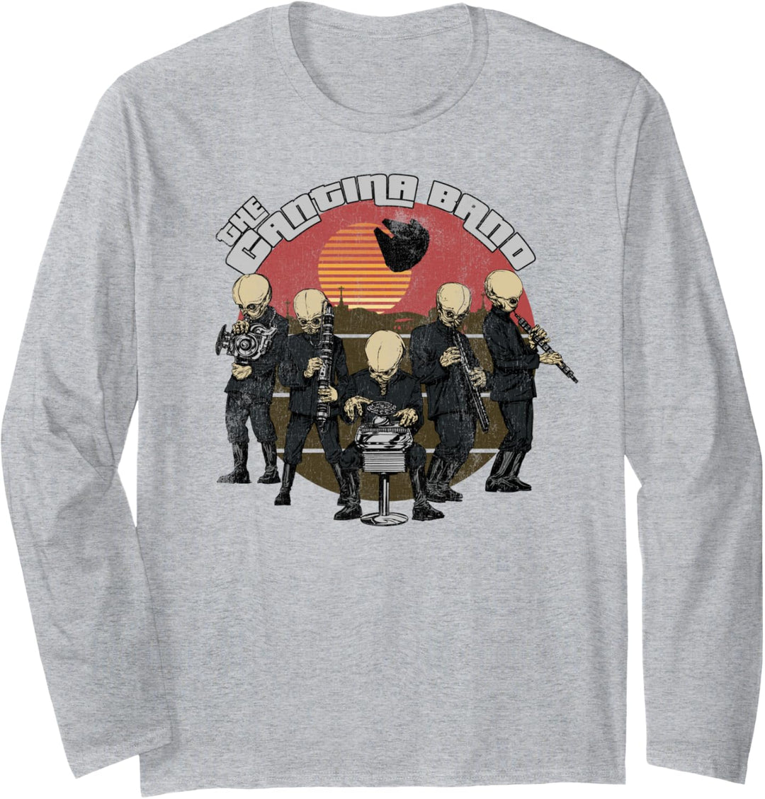 Star Wars The Cantina Band Poster Langarmshirt