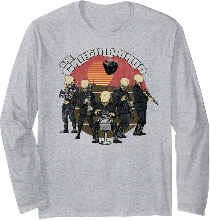 Star Wars The Cantina Band Poster Langarmshirt